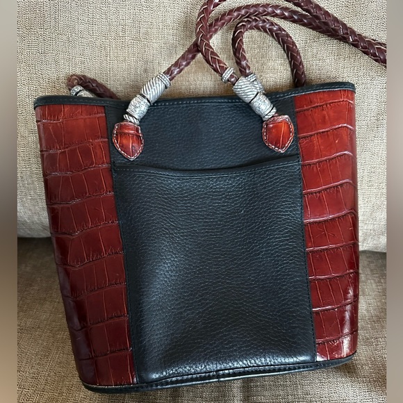 Brighton Alligator Embossed shoulder bag bundle - Picture 10 of 15